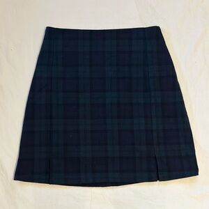 Brandy Melville plaid mini skirt